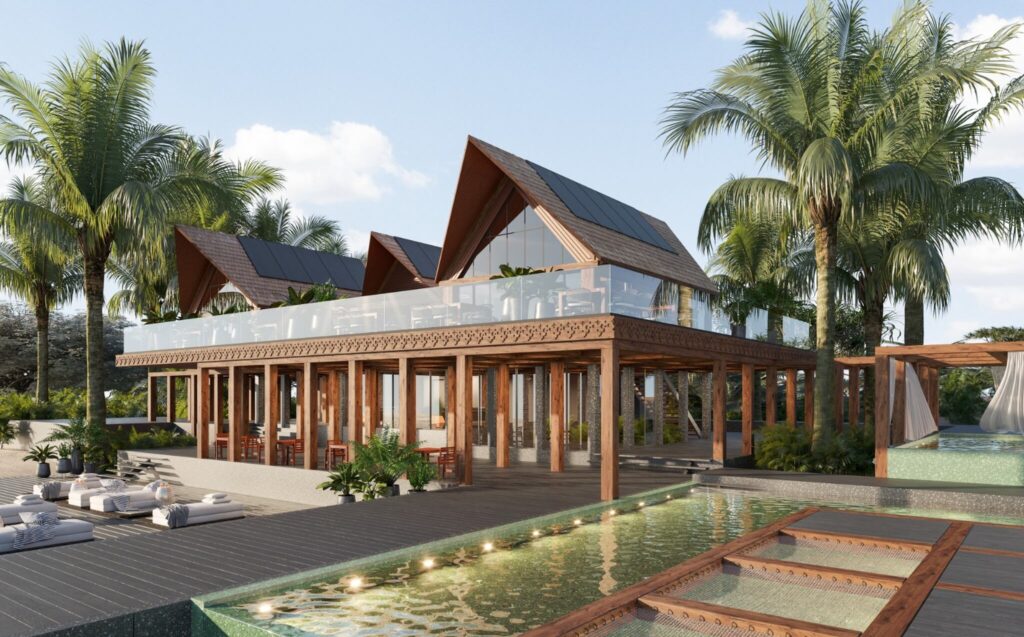Hotel w Indonezji — projekt architektoniczny, DEMIURG